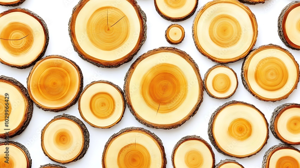 Natural Wood Slice Background for Rustic, Farmhouse, and Craft Projects Blank Background with Copy Space for Design Projects Natural Wood Slice Background for Rustic, Farmhouse, and Craft Projects Blank Background with Copy Space for Design Projects