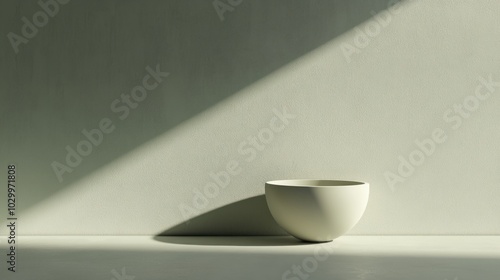 White Bowl in Sunlight