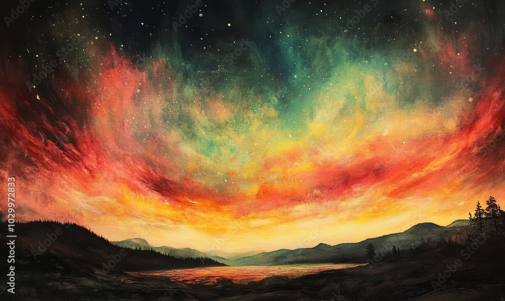 Fototapeta premium The Southern Aurora