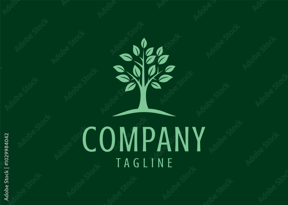 Vector illustration of Tree Logo Design Vector illustration of Tree Logo Design