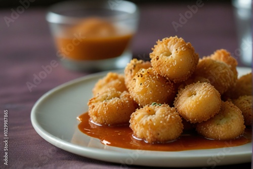 fried chicken nuggets