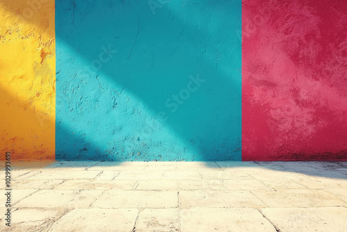 Bright Solid Color Background