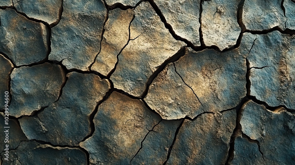 Barren cracked earth devoid of moisture. Barren cracked earth devoid of moisture.
