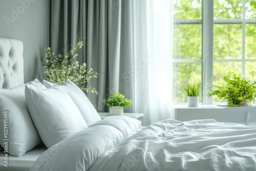 Contemporary Hotel Room Wit...