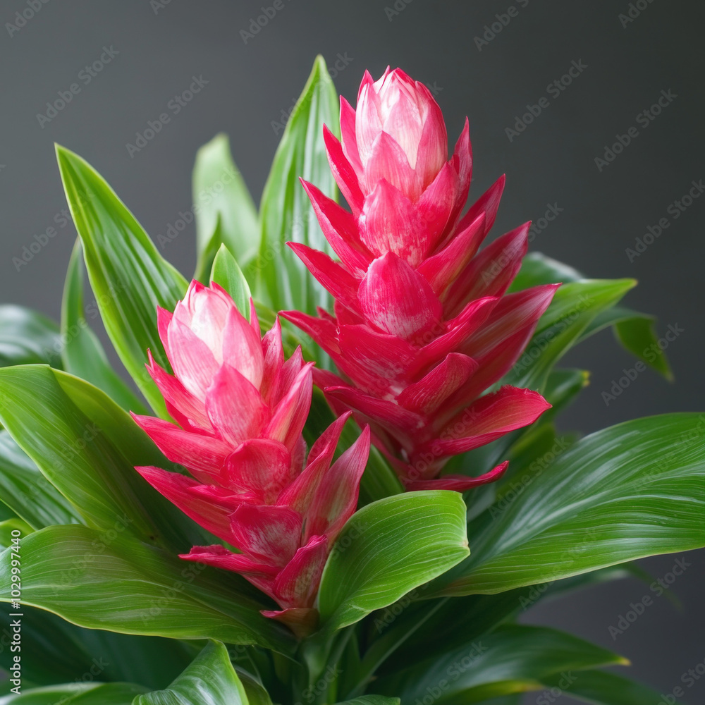 Fototapeta premium Ginger Flower Isolated