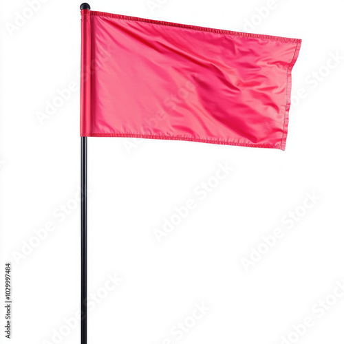 Golf Flag Isolated