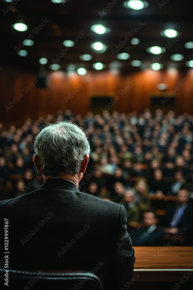 Political debate taking place between candidates in an international election, citizens watching closely to hear, Generative AI Political debate taking place between candidates in an international election, citizens watching closely to hear, Generative AI