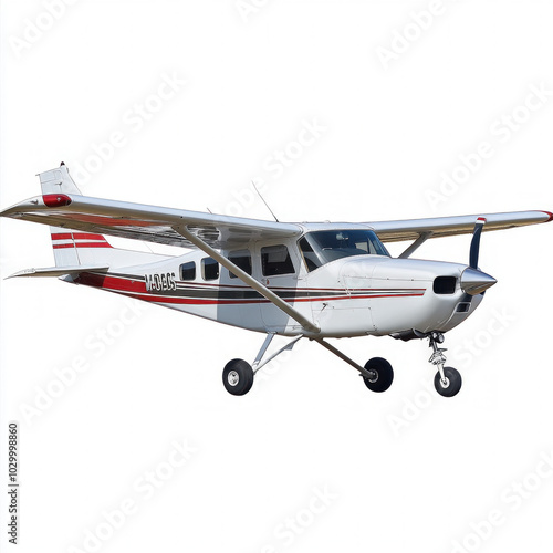 Light Aircraft Isolated