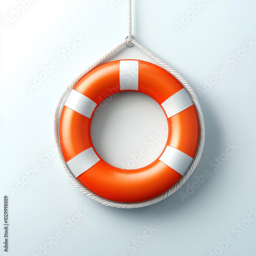Life Buoy Isolated
