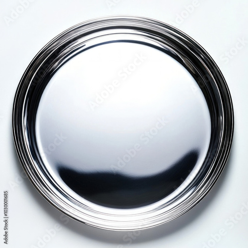 Round Tray Isolated