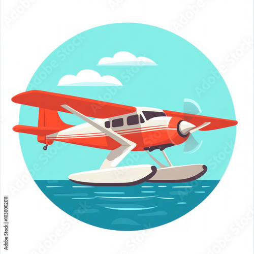 Sea Plane Isolated