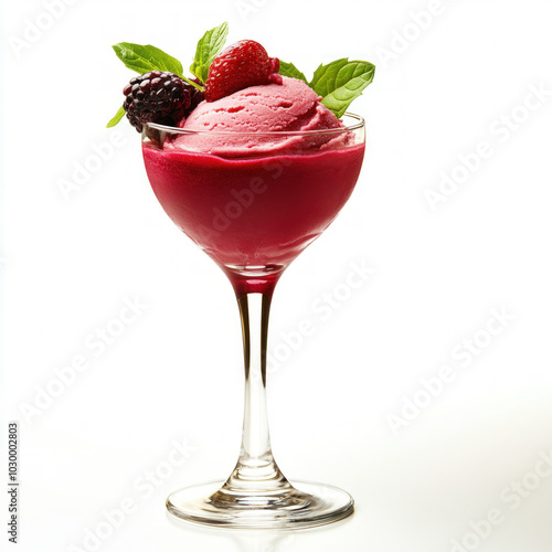 Sorbet Isolated