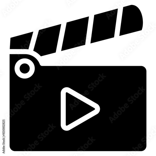 Clapperboard icon