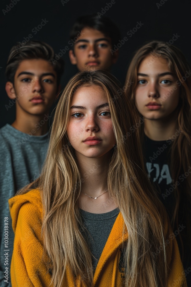 Local youth organization leading a campaign against bullying in schools, planning events to raise awareness and, Generative AI Local youth organization leading a campaign against bullying in schools, planning events to raise awareness and, Generative AI