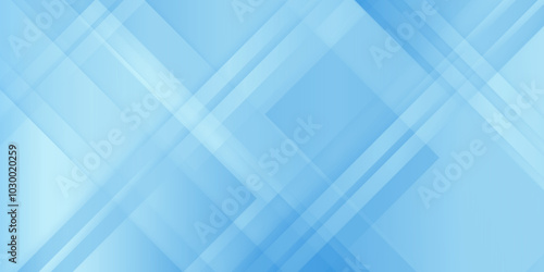 geometric pattern background arranging randomly, business and technology background with gradient color triangle and square shapes, Abstract light blue gradient background with modern seamless lines.