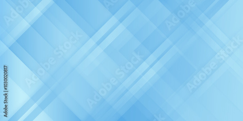 geometric pattern background arranging randomly, business and technology background with gradient color triangle and square shapes, Abstract light blue gradient background with modern seamless lines.