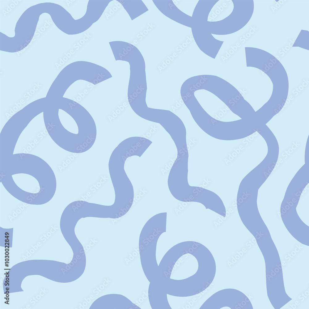 Seamless abstract pattern with squiggles and scribbles. Weaved curved lines. Chaotic ink scribbles decorative texture. Messy doodles, wavy Seamless abstract pattern with squiggles and scribbles. Weaved curved lines. Chaotic ink scribbles decorative texture. Messy doodles, wavy
