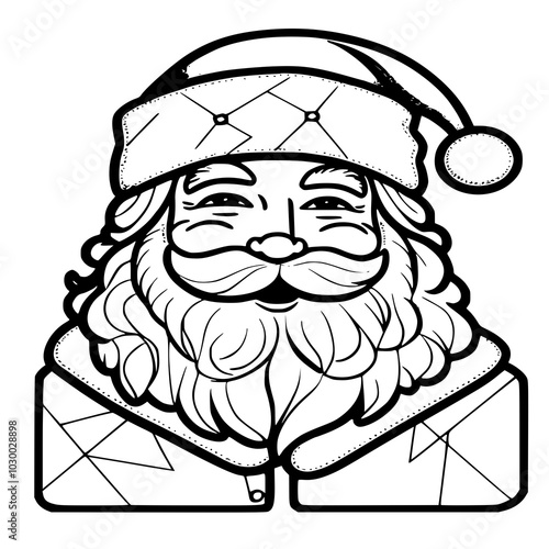 Santa Claus vector for Christmas