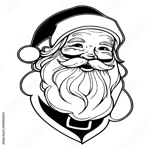 Santa Claus vector for Christmas
