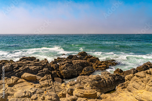 Scenic ocean view, 17 Mile Drive, California photo