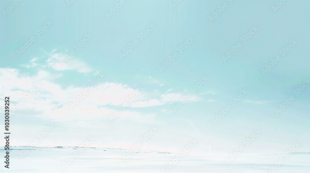 Blue Sky White Ground Background - a serene and beautiful visual. The combination of blue sky and white ground creates a peaceful and charming scene Blue Sky White Ground Background - a serene and beautiful visual. The combination of blue sky and white ground creates a peaceful and charming scene