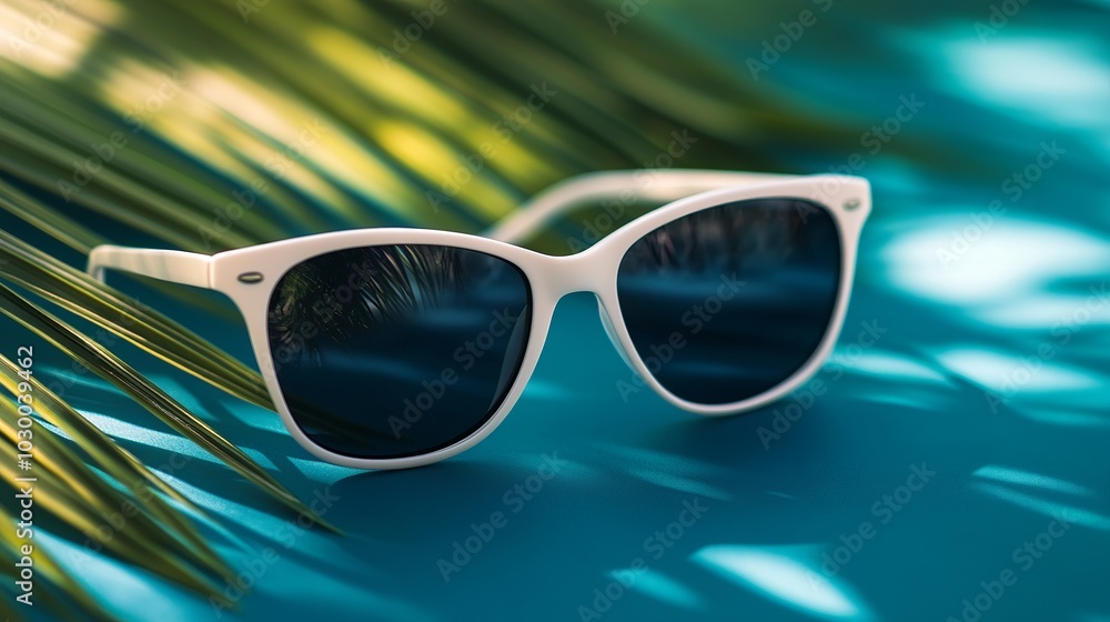 Sunglasses with stylish white frames provide clear vision, shielding your eyes from harmful UV rays while enhancing your appearance. Sunglasses with stylish white frames provide clear vision, shielding your eyes from harmful UV rays while enhancing your appearance.
