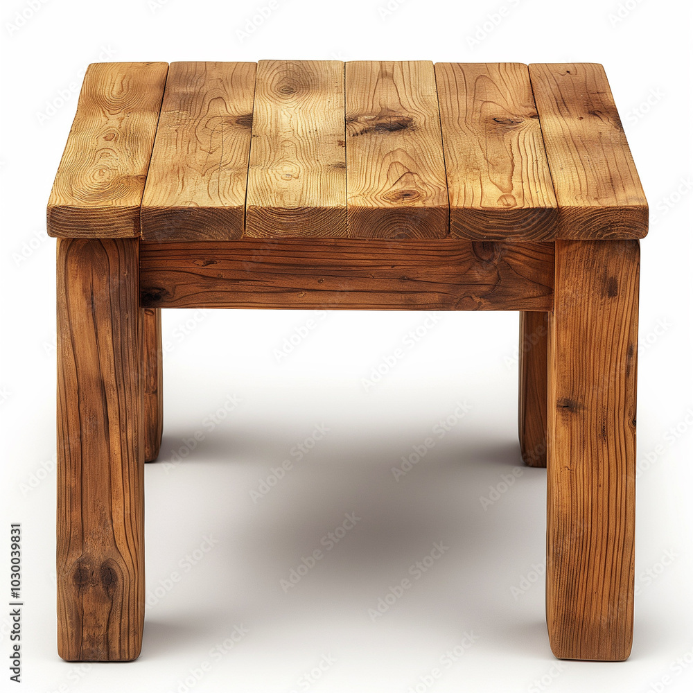 wooden table isolated on white wooden table isolated on white