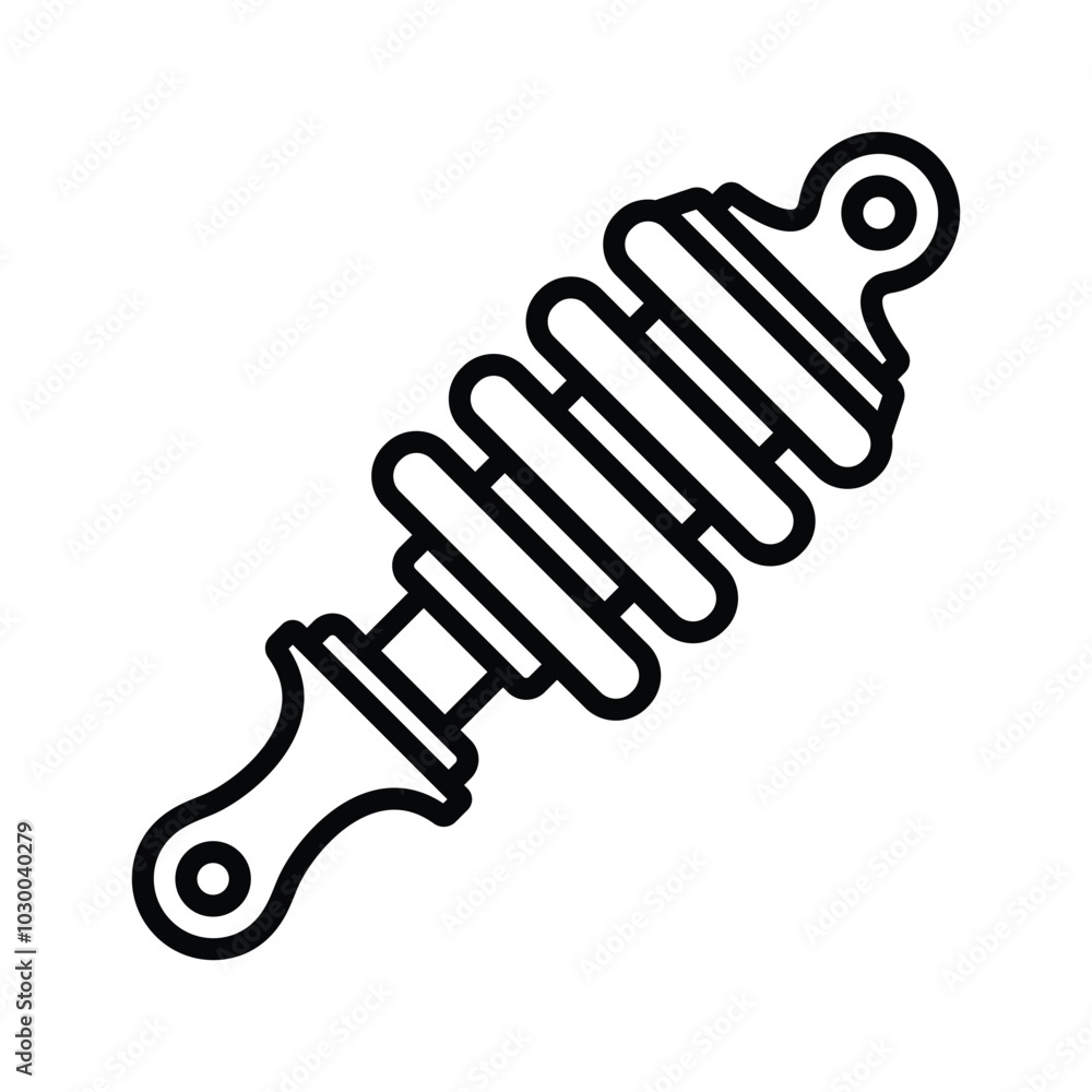 shock breaker icon vector design template simple and clean shock breaker icon vector design template simple and clean