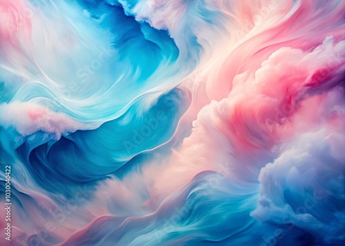 Abstract Pink and Blue Textured Background with Soft Brush Strokes for Artistic Designs and Backgrounds