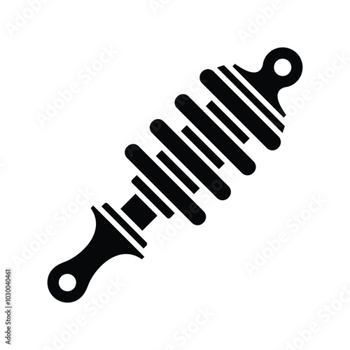 shock breaker icon vector design template simple and clean