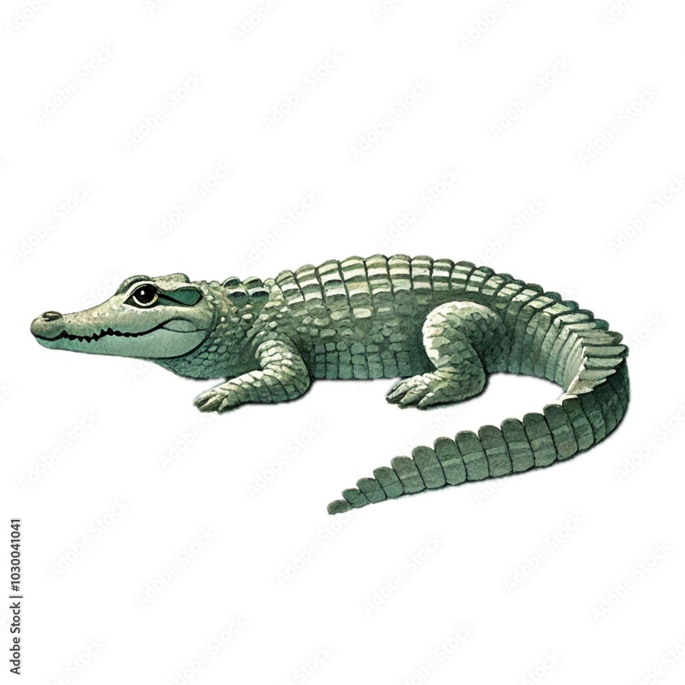 Fototapeta premium Crocodile ワニ