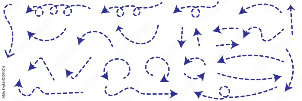 Clean dot style hand drawn doodle arrows set. Clean dot arrows style doodle set hand drawn. Curve Dotted line. Clean dot style hand drawn doodle arrows set. Clean dot arrows style doodle set hand drawn. Curve Dotted line.
