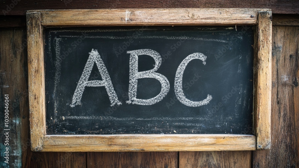 Chalkboard with Chalkboard with