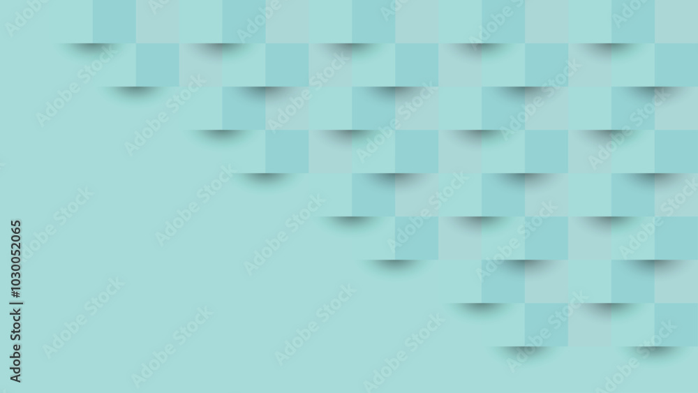 A blue background with a pattern of squares. The squares are arranged in a way that creates a sense of depth and movement A blue background with a pattern of squares. The squares are arranged in a way that creates a sense of depth and movement
