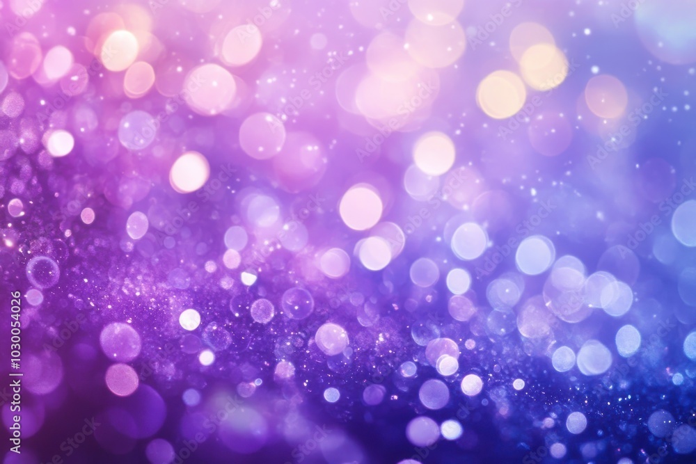 Lavender and purple gradient background featuring bokeh highlights Lavender and purple gradient background featuring bokeh highlights
