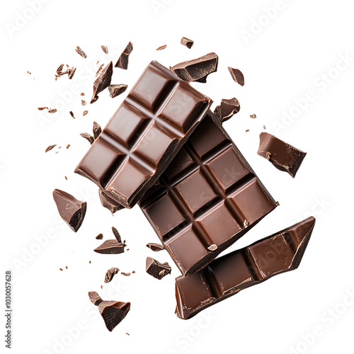 chocolate bar pieces