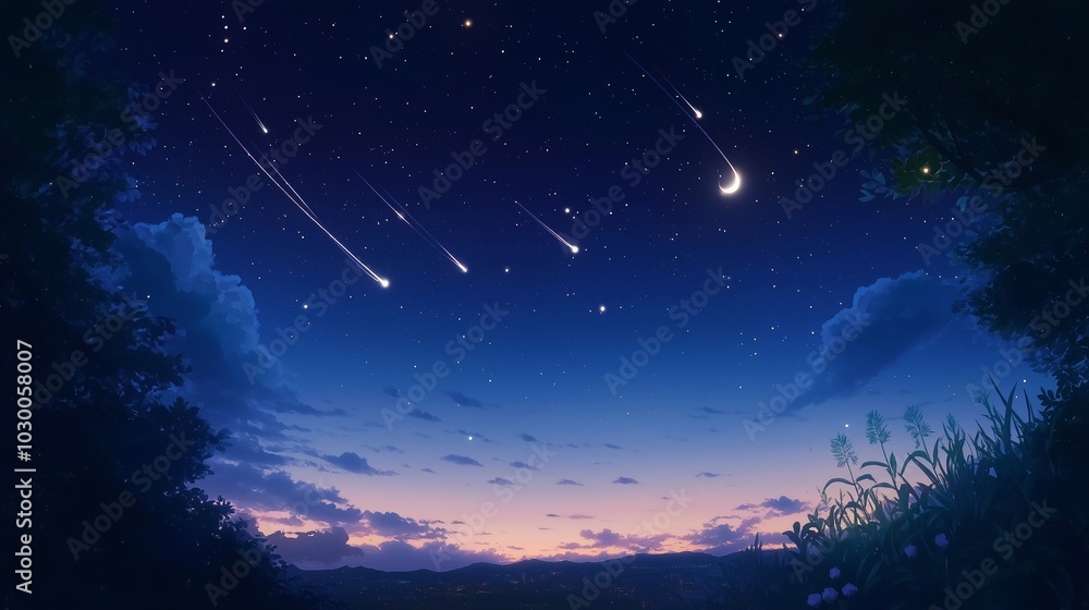nice theme anime background for wallpaper