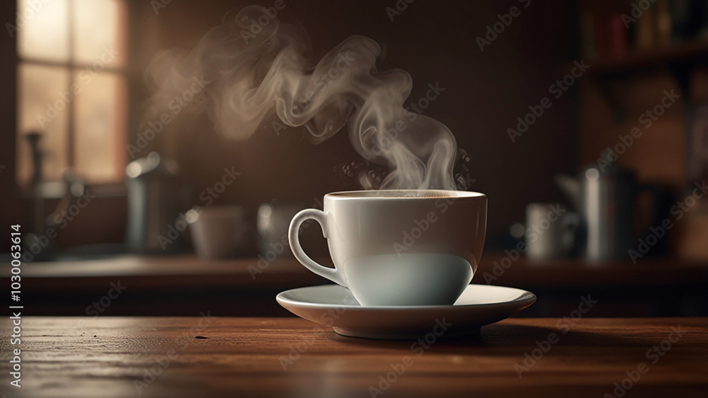cup of coffee with beans cup of coffee with beans