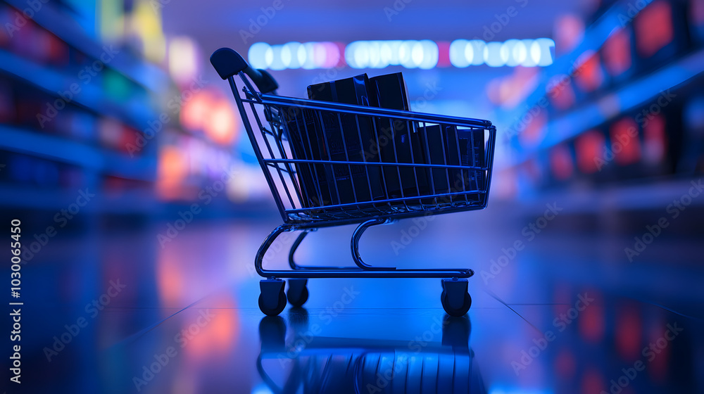 A Black Friday sale banner in an online store showing massive product price slashes A Black Friday sale banner in an online store showing massive product price slashes