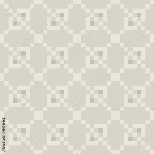 Monophonic subtle bg for websites. Pixel subtle monochrome seamless pattern. Pixel seamless pattern for textile, interior. Vector monochrome seamless pattern. Monochrome background. Subtle Pattern.