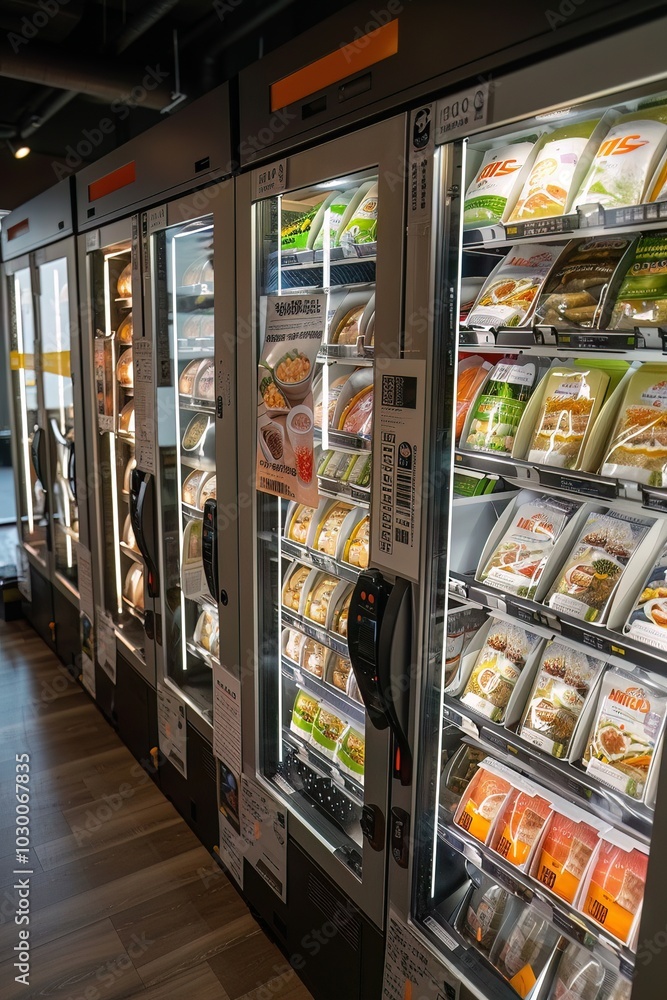 Robotic vending machines serving fresh food and beverages, available 247 in convenient locations Robotic vending machines serving fresh food and beverages, available 247 in convenient locations