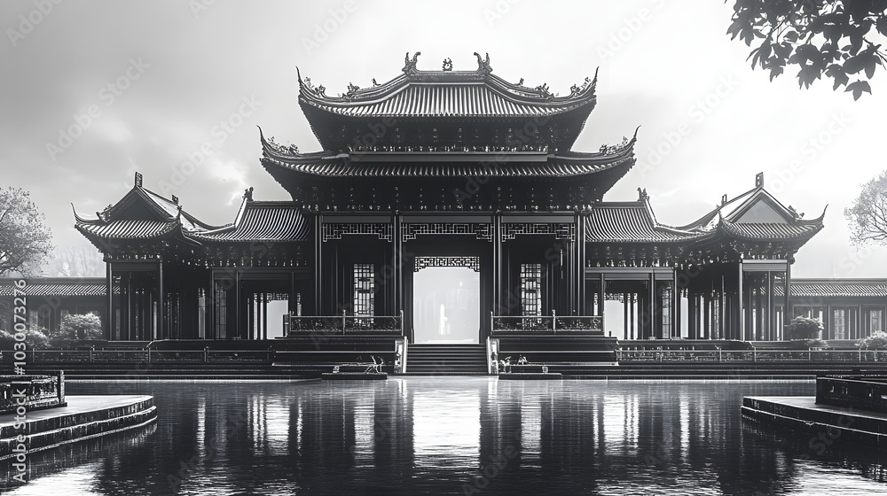 Flat and Simple Logo Design Featuring Ancient Chinese Structure, Emphasizing Minimalism and Cultural Heritage, Ideal for Branding and Identity in Contemporary Contexts.
Flat and Simple Logo Design Featuring Ancient Chinese Structure, Emphasizing Minimalism and Cultural Heritage, Ideal for Branding and Identity in Contemporary Contexts.