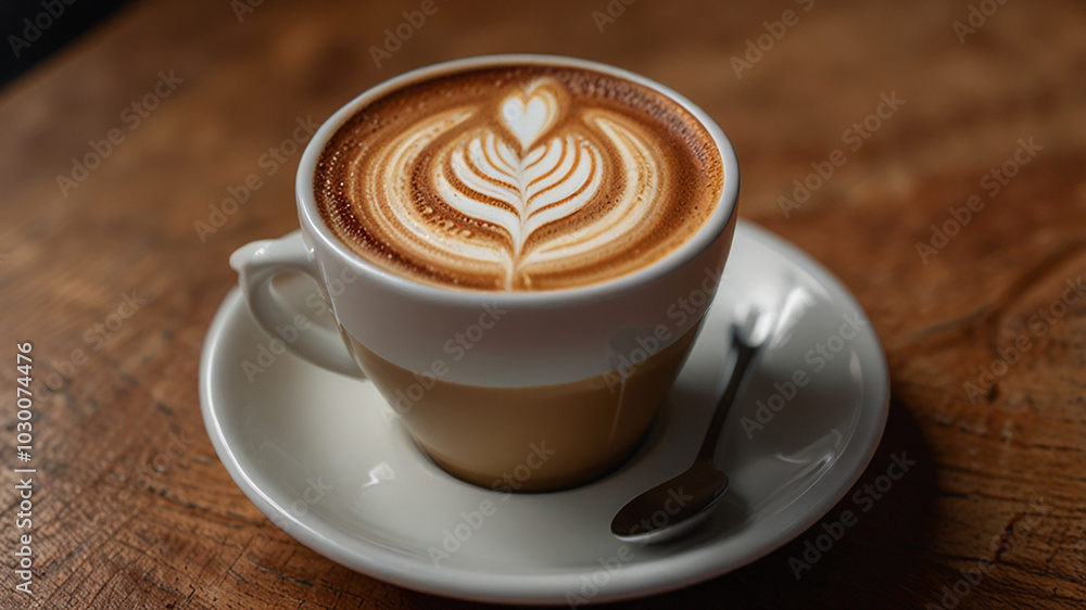 cup of coffee with beans cup of coffee with beans
