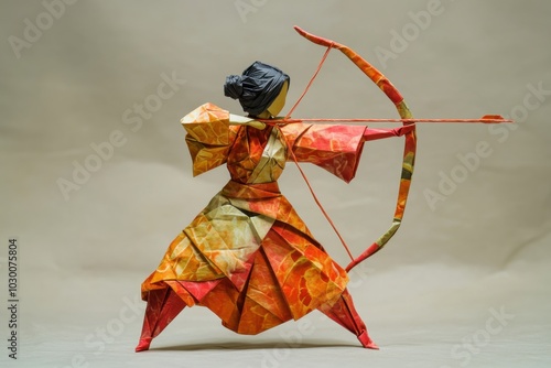 Elegant Origami Yumi Embodies Traditional Japanese Artistry photo