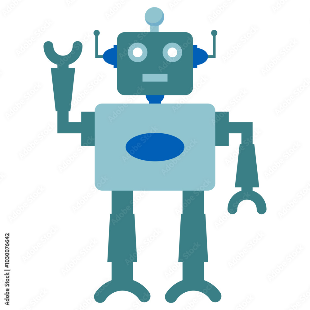 Kids Robotic Illustration Kids Robotic Illustration