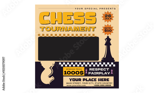 Chess Tournament Socials Media