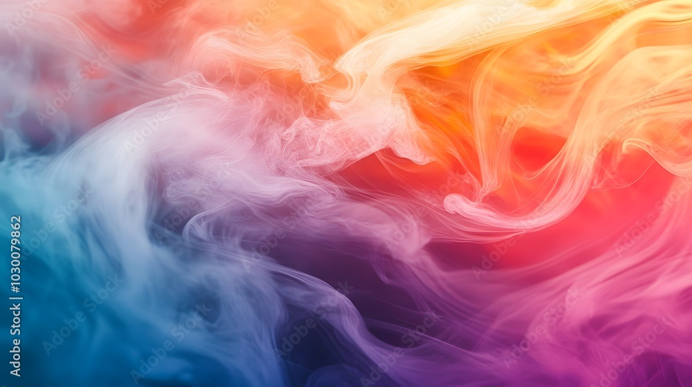 32. **A tranquil void filled with wisps of color that invite focus on the product is design. 32. **A tranquil void filled with wisps of color that invite focus on the product is design.