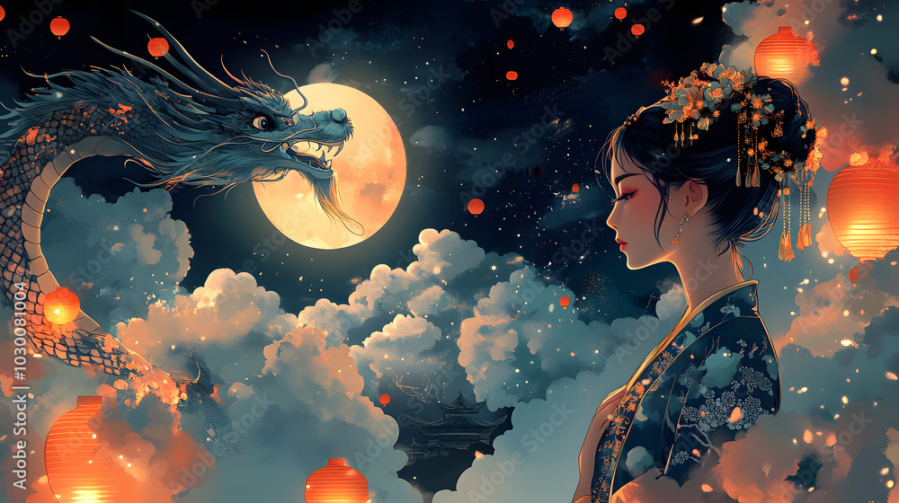 A Cute Illustration of an Ancient Chinese Woman in Traditional Attire, Featuring a Flowing Dress and Intricate Hair Accessories, Embodying Grace and Cultural Heritage in a Whimsical Style.
A Cute Illustration of an Ancient Chinese Woman in Traditional Attire, Featuring a Flowing Dress and Intricate Hair Accessories, Embodying Grace and Cultural Heritage in a Whimsical Style.