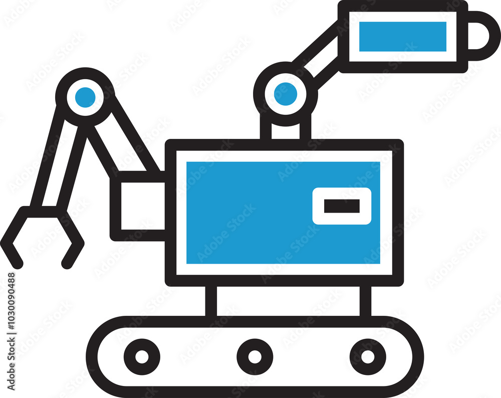 Space Exploration Robot Icon Illustration
Space Exploration Robot Icon Illustration