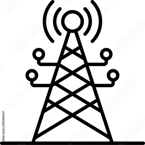 Radio Tower Icon